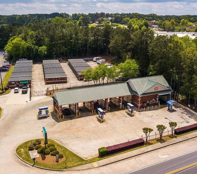 Atlanta Car Wash and Self Storage Property Sale - Woodstock